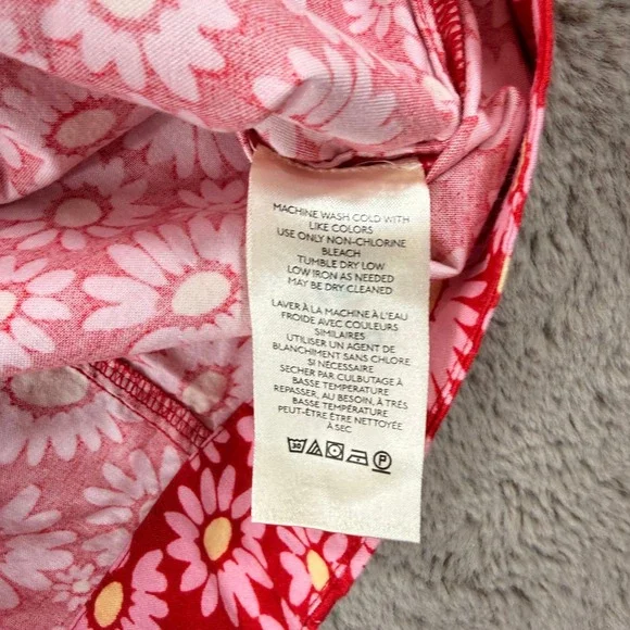 NWT Free People Lucinda Printed Midi Dress CottageFloral Smocked Size L Sun Boho - Picture 8 of 16